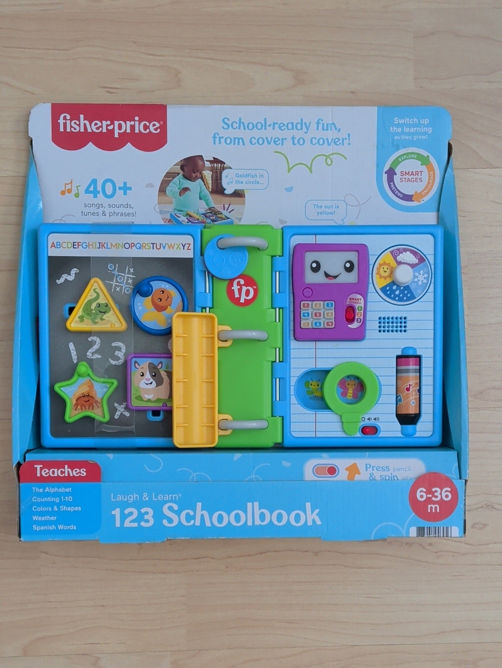 Fisher-Price 123 Schoolbook Learning Toy